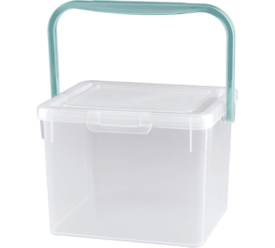 Изображение товара Ведро для стирального порошка Econova 235х210х162 мм бесцветный 431226301