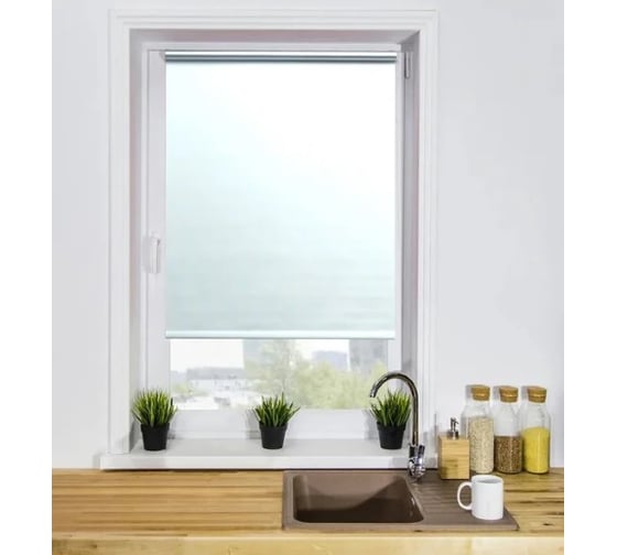 Изображение товара Рулонная штора LM DECOR LM 68-01 64х160 см 6801064160