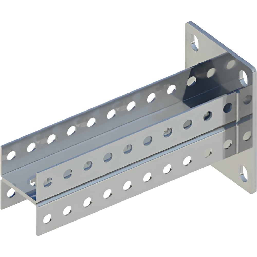 Изображение товара Стойка двойная для кабеленесущих систем ООО СТАЛЬНЫЕ СИСТЕМЫ SKD-P-700 56x40 1,5мм горячий цинк