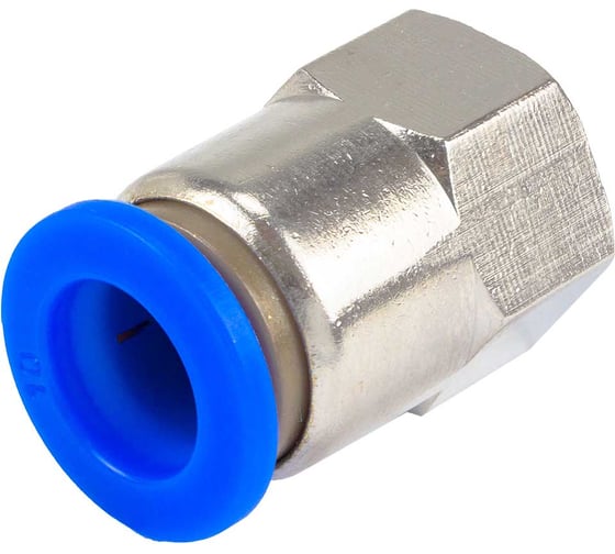 Изображение товара Фитинг для пластиковых трубок Forsage 10 мм с внутренней резьбой 1/8 F-SPCF10-01(59379)