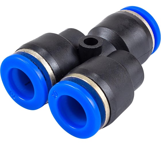 Изображение товара Фитинг Y-образный для пластиковых трубок Forsage 10 мм F-SPY10(59425)