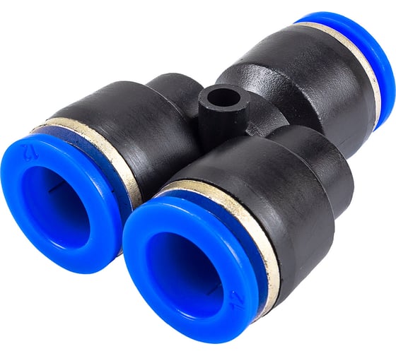 Изображение товара Фитинг Y-образный для пластиковых трубок Forsage 12 мм F-SPY12(59426)