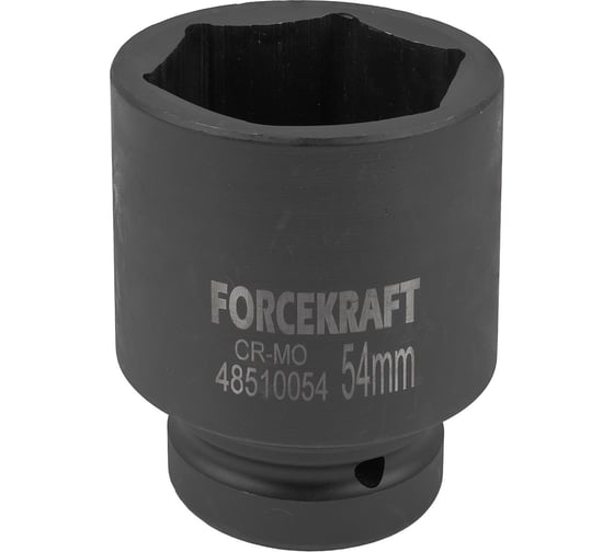 Изображение товара Головка ударная глубокая 6-гранная Forcekraft 54 мм, 1DR FK-48510054(59018)