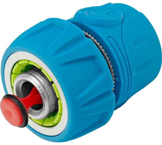 Изображение товара Соединитель быстросъемный PALISAD 3/4, аквастоп, алюминий, TPR, LUXE 65837