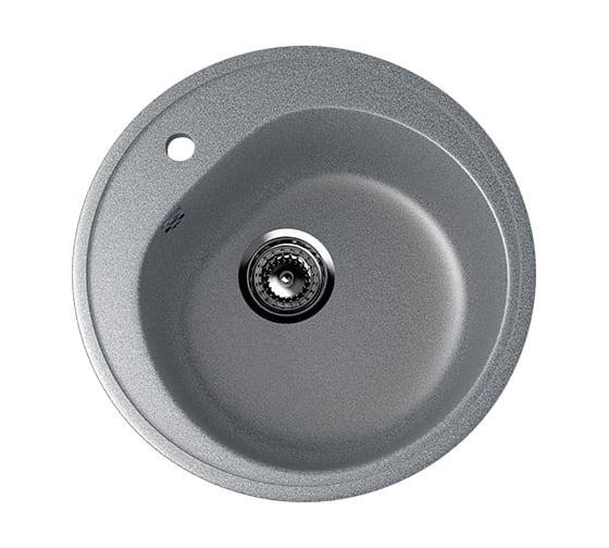 Изображение товара Кухонная мойка ULGRAN U-101 темно-серый U-101-309