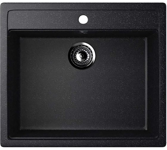 Изображение товара Кухонная мойка ULGRAN U-104 черный U-104-308