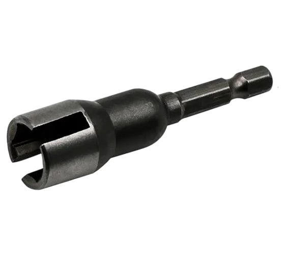 Изображение товара Бита/ключ(12) под гайки и болты-бабочки(барашки), Vitatools для шуруповерта bita-pod-bolty-babochki