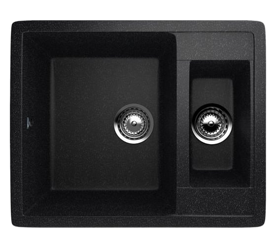 Изображение товара Кухонная мойка ULGRAN U-106 черный U-106-308
