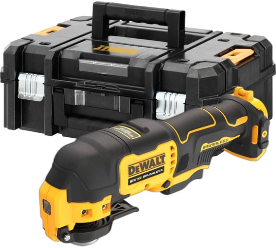 Изображение товара Аккумуляторный реноватор Dewalt DCS353NT, 12 В, 18000 кол/мин, без АКБ и ЗУ, в кейсе TSTAK DCS353NT-XJ