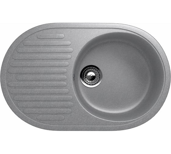 Изображение товара Кухонная мойка ULGRAN U-107 графитовый U-107-342