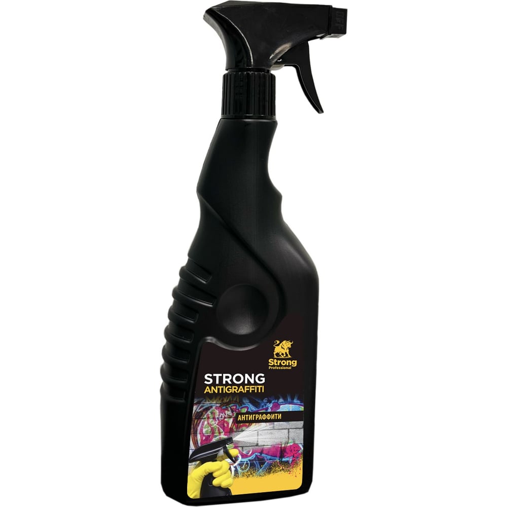 Изображение товара Антиграффити Нефтехимик STRONG ANTIGRAFFITI 0,5L с распылителем для удаления граффити
