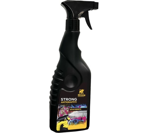 Изображение товара Антиграффити Нефтехимик STRONG ANTIGRAFFITI для удаления граффити и старой краски 0,5Л с триггером STRAG500