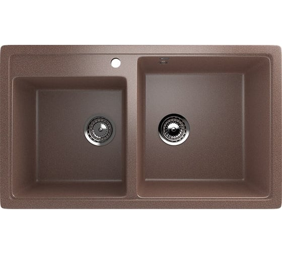 Изображение товара Кухонная мойка ULGRAN U-200 терракот U-200-307