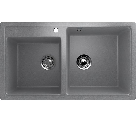Изображение товара Кухонная мойка ULGRAN U-200 графитовый U-200-342
