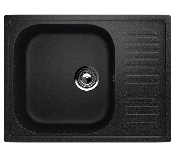 Изображение товара Кухонная мойка ULGRAN U-202 черный U-202-308
