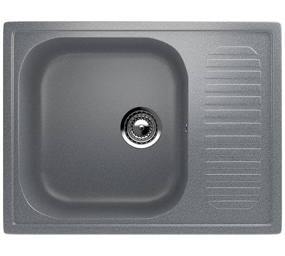 Изображение товара Кухонная мойка ULGRAN U-202 темно-серый U-202-309