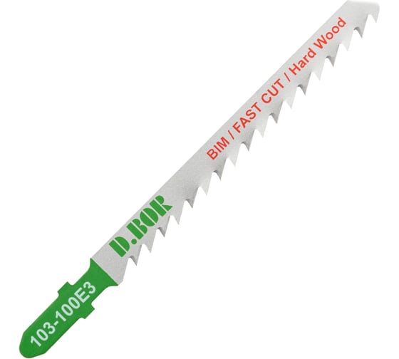 Изображение товара Пилки по дереву D.BOR 75/100х4 мм BIM / FAST CUT / Hard Wood (2 шт) D-103-100E3-02