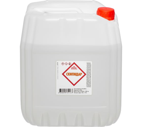Изображение товара Скипидар RPG канистра 10 л. 4650098651163