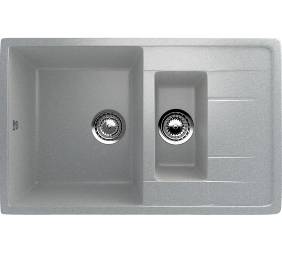 Изображение товара Кухонная мойка ULGRAN U-205 серый U-205-310