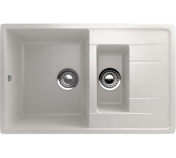 Изображение товара Кухонная мойка ULGRAN U-205 молочный U-205-341
