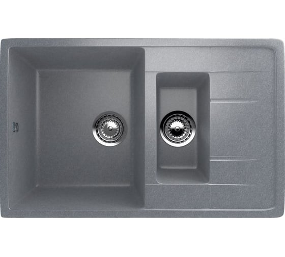 Изображение товара Кухонная мойка ULGRAN U-205 графитовый U-205-342