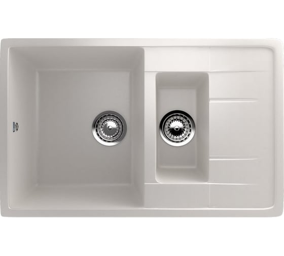 Изображение товара Кухонная мойка ULGRAN U-205 белый U-205-331