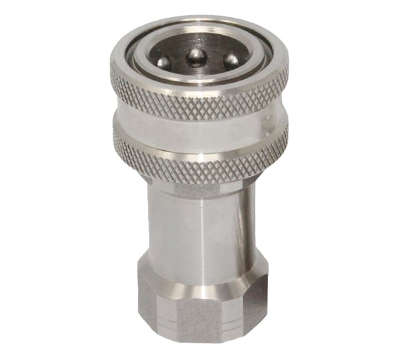 Изображение товара Соединение быстроразъемное серия B ISO 7241-B (3/4; розетка; нержавеющая сталь 304) TITAN LOCK TL6BF-S
