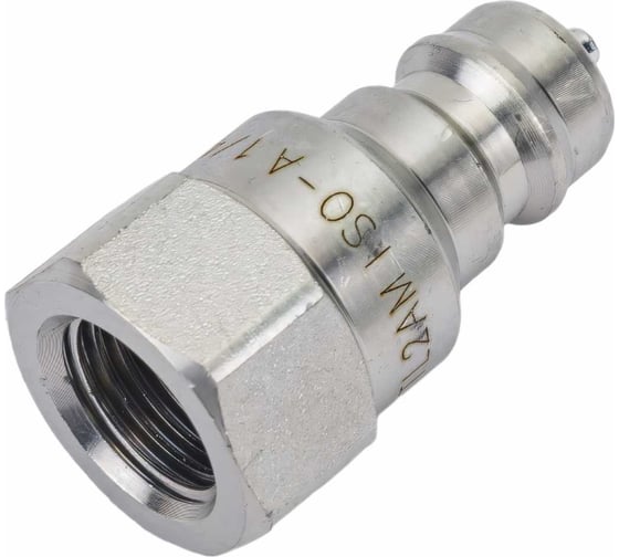 Изображение товара Соединение быстроразъемное серия А ISO 7241-A (1/4; ниппель; оцинкованная сталь) TITAN LOCK TL2AM