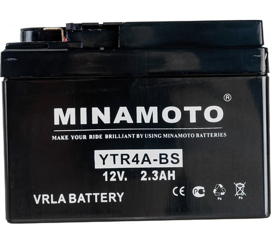 Изображение товара Мотоаккумулятор MINAMOTO YTR4A-BS 7516