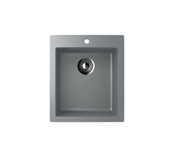 Изображение товара Кухонная мойка ULGRAN U-404 цвет: темно-серый U-404-309