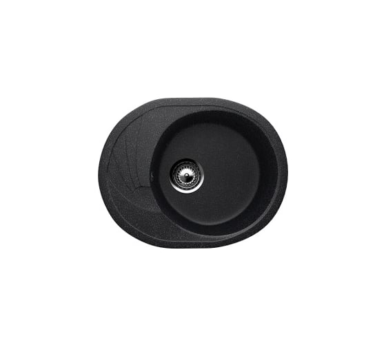 Изображение товара Кухонная мойка ULGRAN U-403 цвет: черный U-403-308