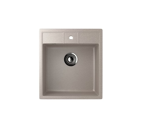 Изображение товара Кухонная мойка ULGRAN U-406 цвет: песочный U-406-302