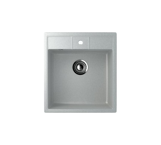 Изображение товара Кухонная мойка ULGRAN U-406 цвет: серый U-406-310