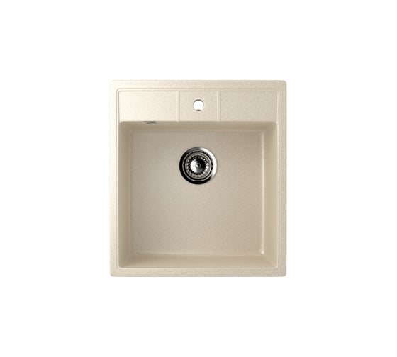 Изображение товара Кухонная мойка ULGRAN U-406 цвет: бежевый U-406-328