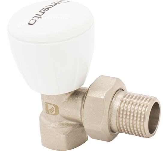 Изображение товара Вентиль ручной простой угловой Damento 1/2" В-Н Clima 003292