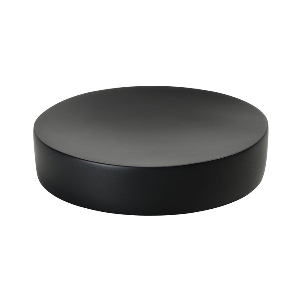 Изображение товара Мыльница BEMETA GAMMA отдельностоящая черная с чашей размеры 110х110х25 мм