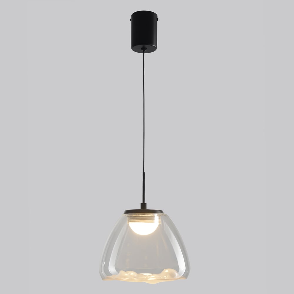 Изображение товара Подвесной светодиодный светильник Crystal lux ARIA SP5W LED дизайн современный черный светильник