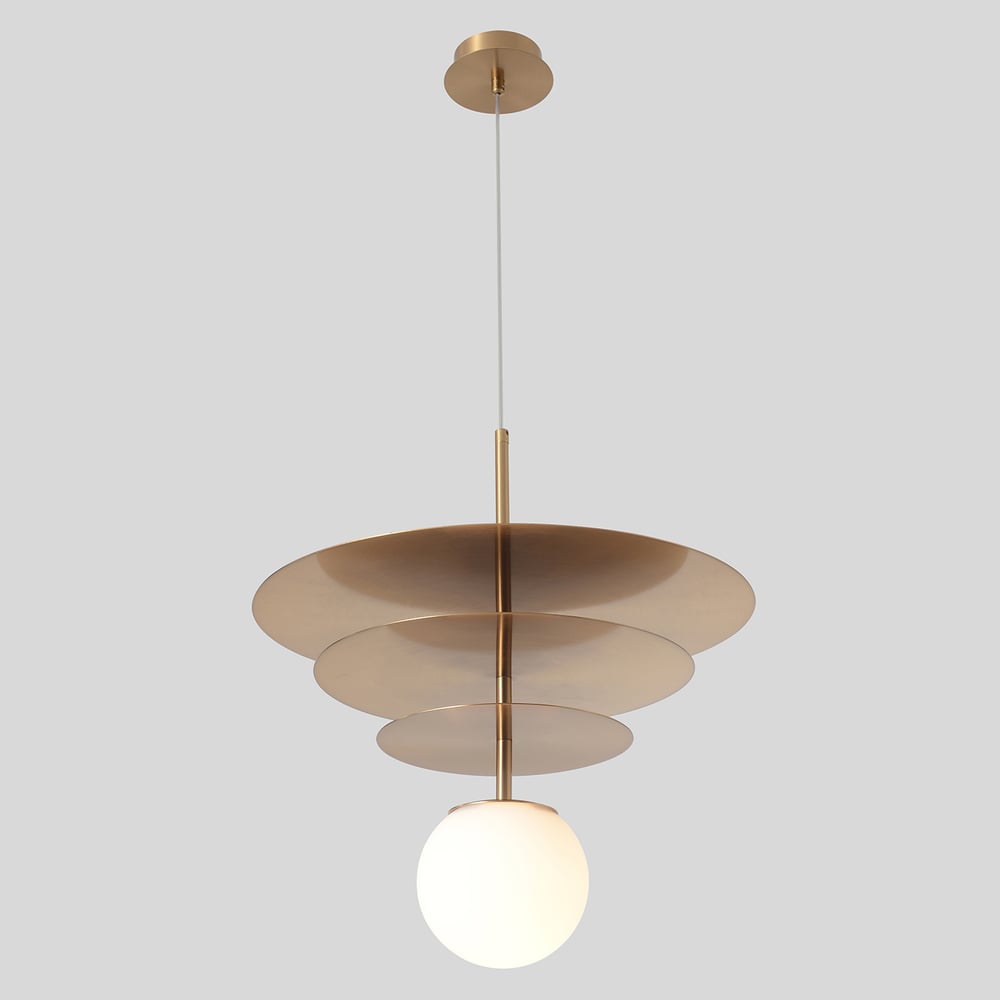 Изображение товара Подвесной светильник Crystal lux UVA SP1.3 BRASS для современного интерьера