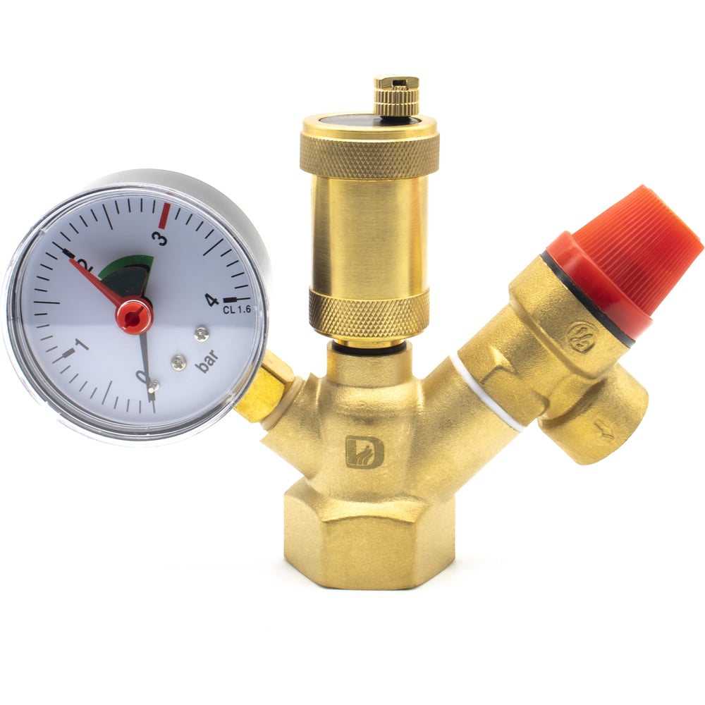 Изображение товара Группа безопасности для котла Damento 1 1.5 бар Clima МИНИ 01082