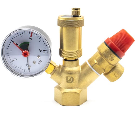 Изображение товара Группа безопасности для котла Damento 1", 1.5 бар Clima МИНИ 01082