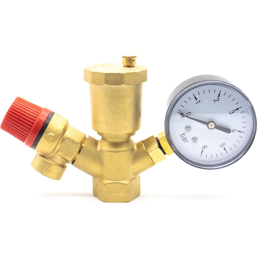 Изображение товара Группа безопасности для котла Damento 3/4", 3 бар Clima МИНИ 010792