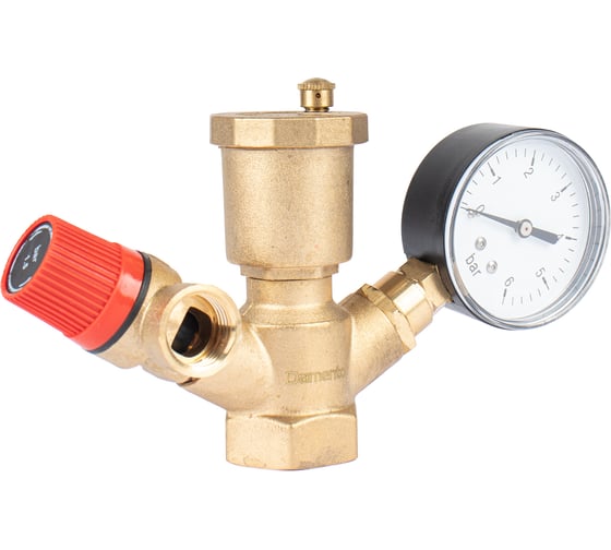 Изображение товара Группа безопасности для котла Damento 3/4", 1.5 бар Clima МИНИ 010791