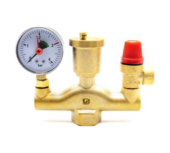 Изображение товара Группа безопасности для котла Damento 1", 3 бар Clima 01081