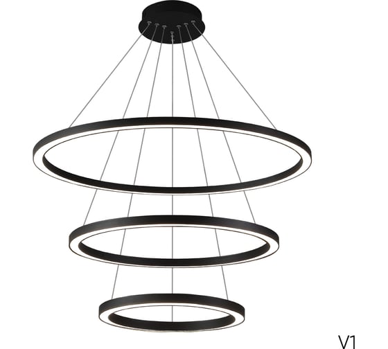 Изображение товара Подвесной светодиодный светильник Crystal lux FORTUNA SP158W LED BLACK