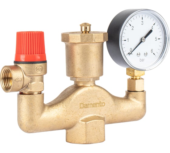 Изображение товара Группа безопасности для котла Damento 1", 1.5 бар Clima 01080