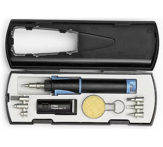Изображение товара Паяльник газовый Ersa Independent 75 Profi Set в наборе 0G07400141