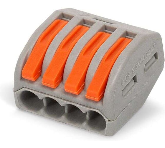 Изображение товара Клемма универсальная КВТ СМК 222-414 (50 шт. в упак.) 92364