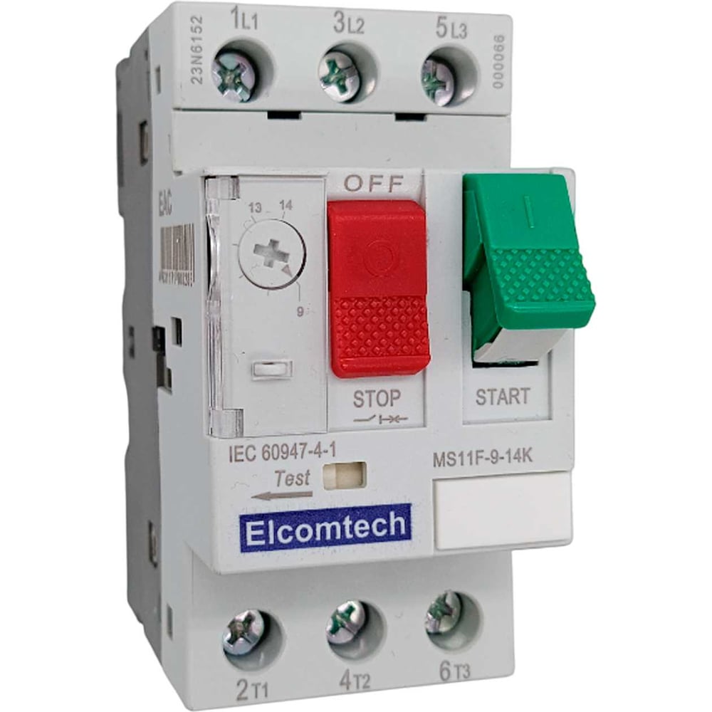 Мотор-автомат ELCOMTECH MS11F-9-14K (9-14А) УТ-00026449