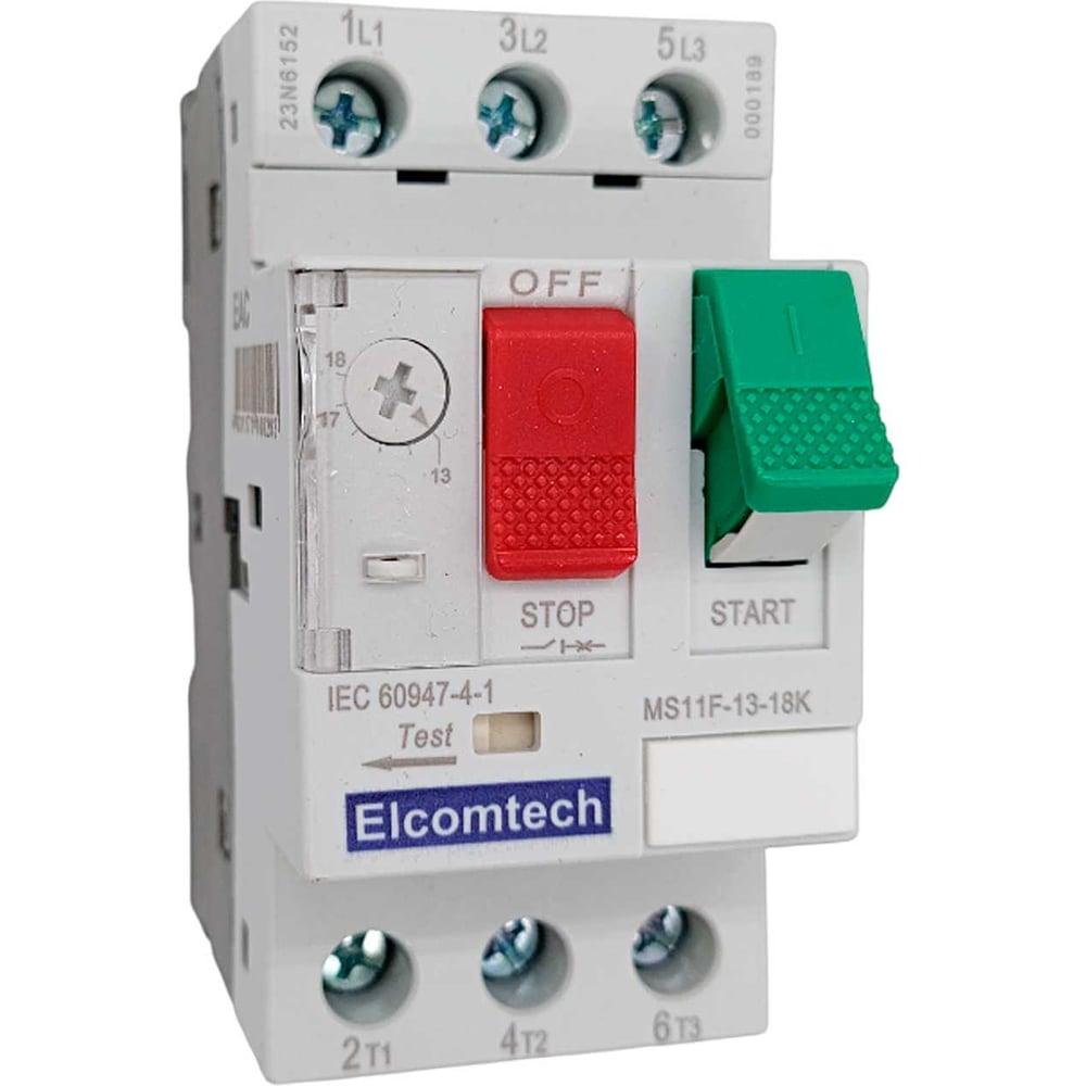 Мотор-автомат ELCOMTECH MS11F-13-18K (13-18А) УТ-00026450