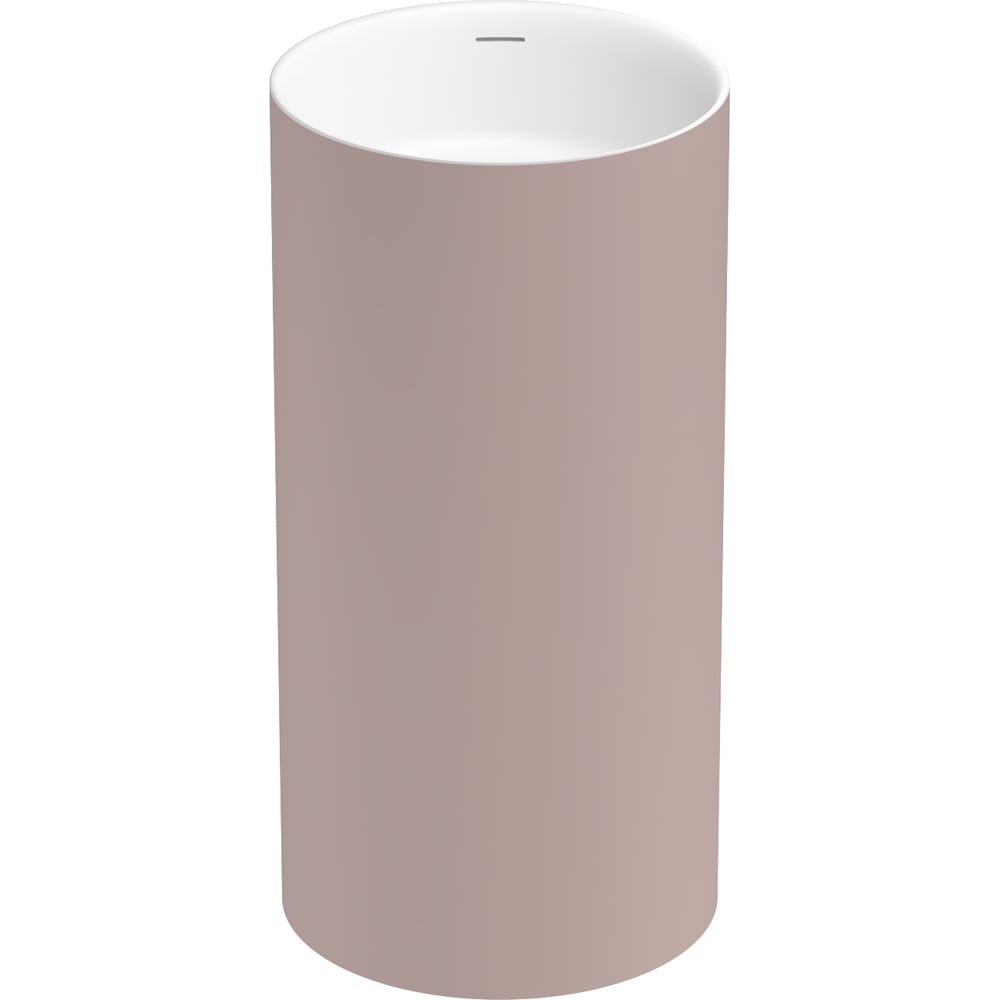 Изображение товара Напольная раковина Wellsee Chalice Perfection бело-розовая 450 мм